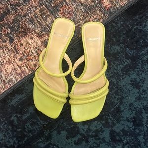 Vagabond Green Heels